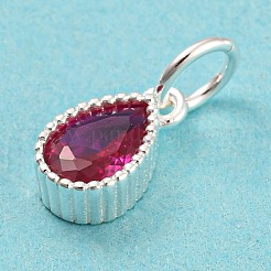 925 dije de piedra natal de plata esterlina&nbsp;STER-G035-01B-01