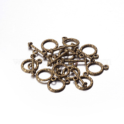 Stile tibetano catenacci in lega di zinco a ginocchiera&nbsp;MLF0717Y-NF