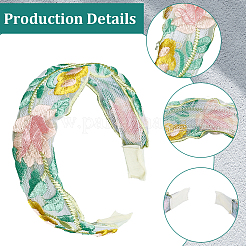 3 Stück Polyester-Haarbänder in 3 Farben&nbsp;MRMJ-CY0001-02