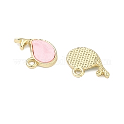 Pendentifs en résine époxy d'alliage&nbsp;PALLOY-P319-02G-M
