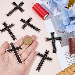 12 Stück selbstklebender Strass-Stickfaden zum Aufbügeln/Aufnähen.&nbsp;PATC-FH0001-35