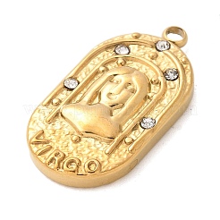 Pendentifs en acier inoxydable 304&nbsp;LS-STAS-F349-03G-12