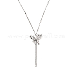 Colliers pendentifs en acier inoxydable 304 anti-ternissement&nbsp;NJEW-Z036-04P