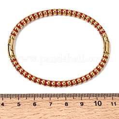 304 Edelstahl-Emaille-Armreifen für Damen&nbsp;BJEW-D408-37G