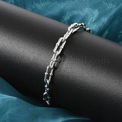 Bracelets à chaîne trombone en acier inoxydable 304 pour femmes et hommes&nbsp;BJEW-F488-58P