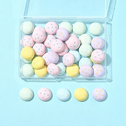 40 Stück Kunststoff-Cabochons&nbsp;FIND-FS0004-35B