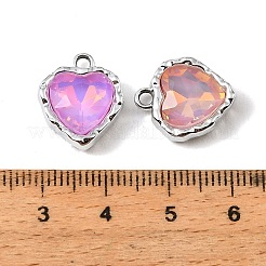 Anhänger aus Glas mit UV-Beschichtung&nbsp;FIND-K032-14P