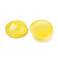 Natürliche gelbe Achat Cabochons&nbsp;G-E492-A-14