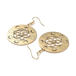 Orecchini pendenti in acciaio inossidabile 304&nbsp;EJEW-P271-11G