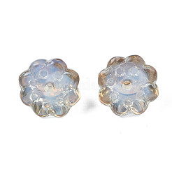 Nachahmung Jade-Glas-Charme&nbsp;GLAA-S054-26B