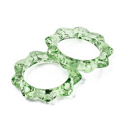 Transparente Acryl-Fingerringe&nbsp;RJEW-T010-04D