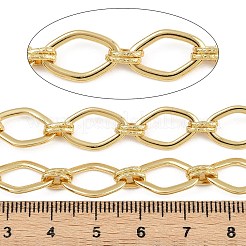 Chaînes à maillons en losange en laiton&nbsp;CHC-L054-09G