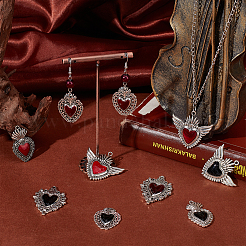 16 Stück 8 Stile Anhänger aus Legierung im Gothic-Stil&nbsp;ENAM-UN0001-09