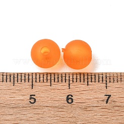 Perles rondes en acrylique transparent&nbsp;PL582-7