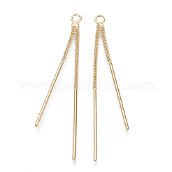 Messingkette Quaste große Anhänger&nbsp;KK-N231-67-NF