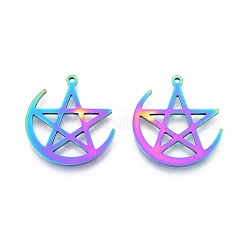 Pendentifs en acier inoxydable avec placage ionique (IP) 201&nbsp;STAS-N098-116M