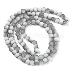 Dépoli craquements perles de verre brins&nbsp;GLAA-U001-6mm-M06