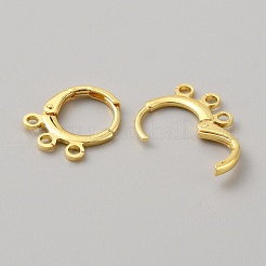 Accessoires dormeuses d'oreilles en laiton&nbsp;KK-CJC0006-03G