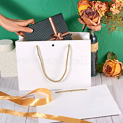 6 Satz rechteckige Geschenk-Aufbewahrungstüten aus Papier mit Griff&nbsp;CARB-TA0001-04A