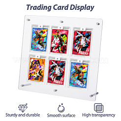 Organiseurs de cartes de sport de bureau en PVC&nbsp;AJEW-WH0248-918A