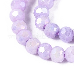 Brins de perles de verre électrolytiques anti-ternissement&nbsp;EGLA-ZX010-4mm-08