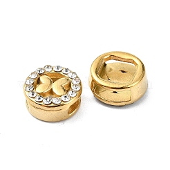 Ionenplattierung (IP) 304 Edelstahl-Schiebe-Charms&nbsp;STAS-C089-06N-G