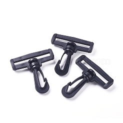 Drehbare Hummerkrallenverschlüsse aus Kunststoff&nbsp;LS-KY-WH0020-23D