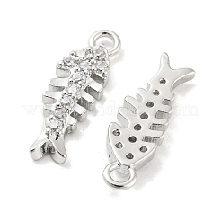 Ottone micro spianare pendenti zirconi&nbsp;KK-E090-30P