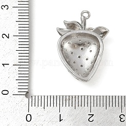 Colgante micropavé cubic zirconia de latón&nbsp;KK-R224-10P