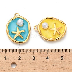 304 Edelstahl-Emaille-Anhänger&nbsp;STAS-K306-50G