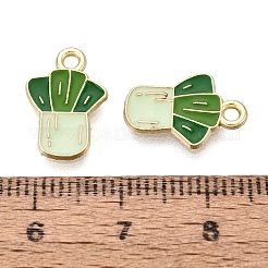 Pendentifs d'émail en alliage&nbsp;ENAM-Q003-12G