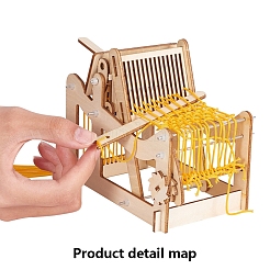 Kits de métier à tisser en bois bricolage&nbsp;DIY-WH0157-27