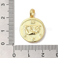Messing Anhänger & Charms&nbsp;KK-Z033-21G