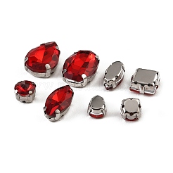 Strass di vetro cuciti su strass&nbsp;RB-CBA33FD-01P-04