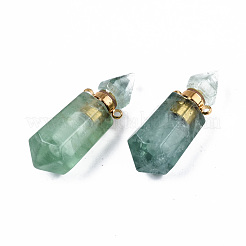 Facettierte natürliche Fluorit-Anhänger&nbsp;G-T131-15F