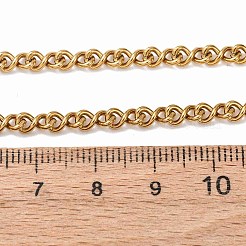 Colliers à chaîne torsadée en acier inoxydable 304 de 3.8 mm&nbsp;NJEW-P346-02G