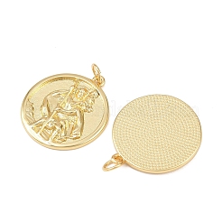 Messing Anhänger & Charms&nbsp;KK-P339-01B-G