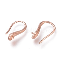 Ganci di orecchini in ottone&nbsp;KK-H102-09RG