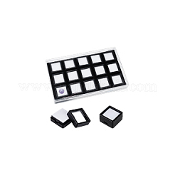 Aufbewahrungsboxen-Set aus Kunststoff mit Diamanten&nbsp;CON-WH0092-69