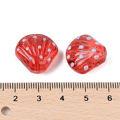 Perle di vetro trasparente&nbsp;GLAA-B024-02G