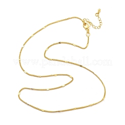 Collane con catene in ottone per donna&nbsp;NJEW-D302-18G