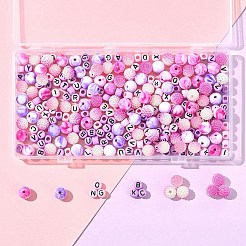 244 Stück Set aus Kunstacrylperlen&nbsp;OACR-FS0004-07B