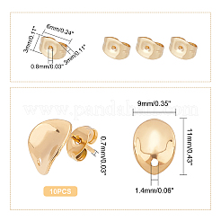 201 accesorios para pendientes de acero inoxidable&nbsp;STAS-UN0015-56