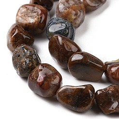 Natürliche Pietersite Perlenstränge&nbsp;G-A208-07