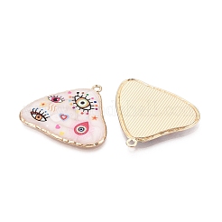 Imprimés alliage pendentifs en émail&nbsp;ENAM-N071-05G-03