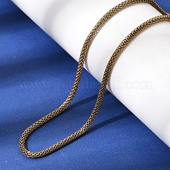2 mm Unisex-Rundketten aus Edelstahl 304&nbsp;NJEW-P356-06G