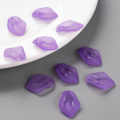 Pendentifs acryliques mats transparents&nbsp;MACR-S371-03A-747
