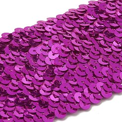 1 m elastischer Kunststoffbesatz mit Pailletten&nbsp;OCOR-XCP0001-87