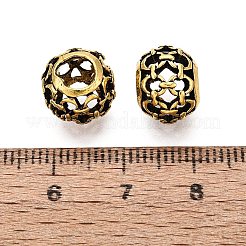 Tibetische Stil Legierung Großlochperlen&nbsp;FIND-Q121-15AG