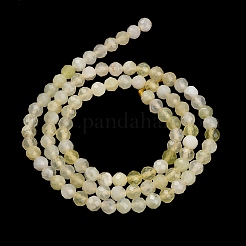 Natürliche Zitronen Jade Perlen Stränge&nbsp;GG-CBA4399-A08-03